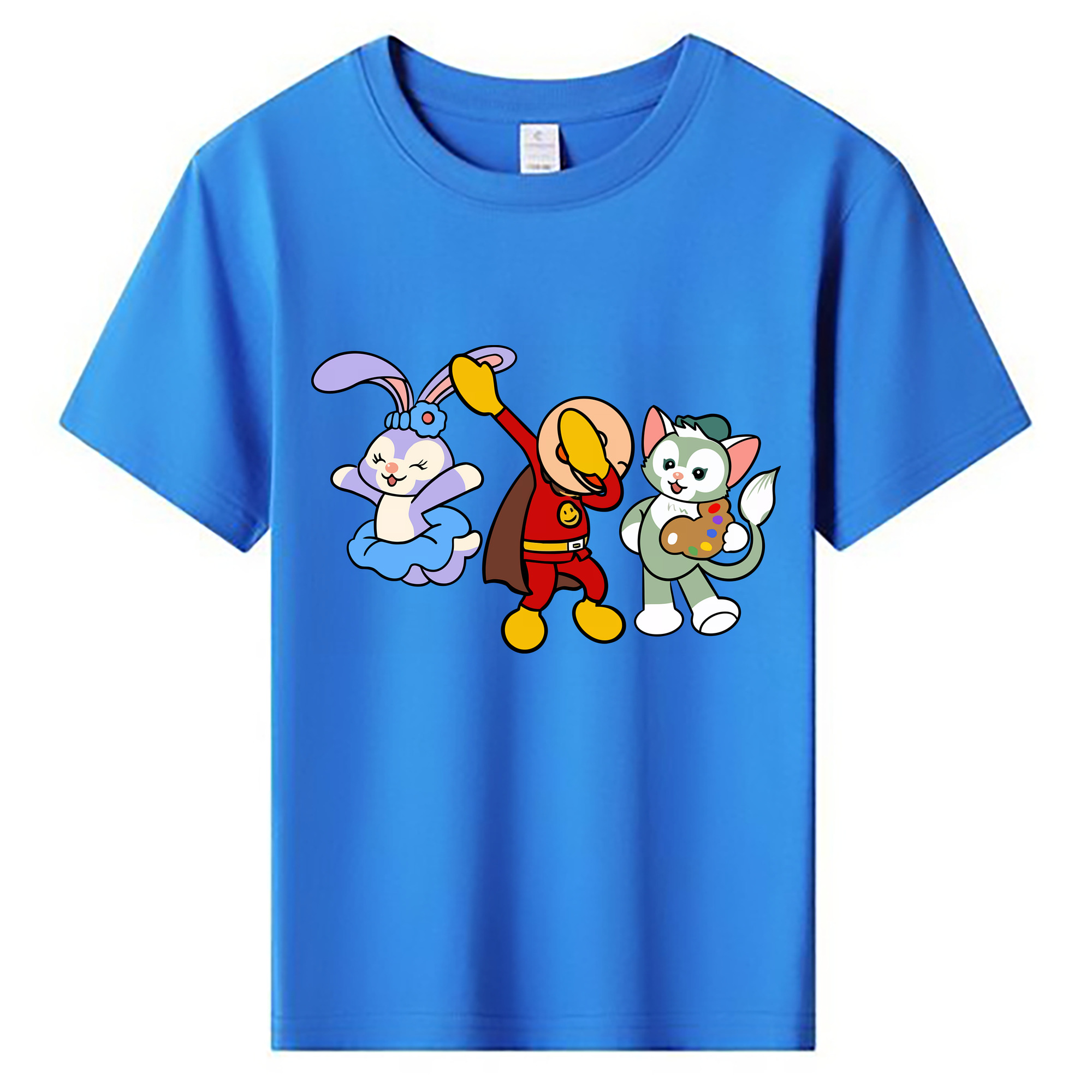 （画像用） アンパンマン Anpanman 綿100％キッズTシャツ（フロントプリント）